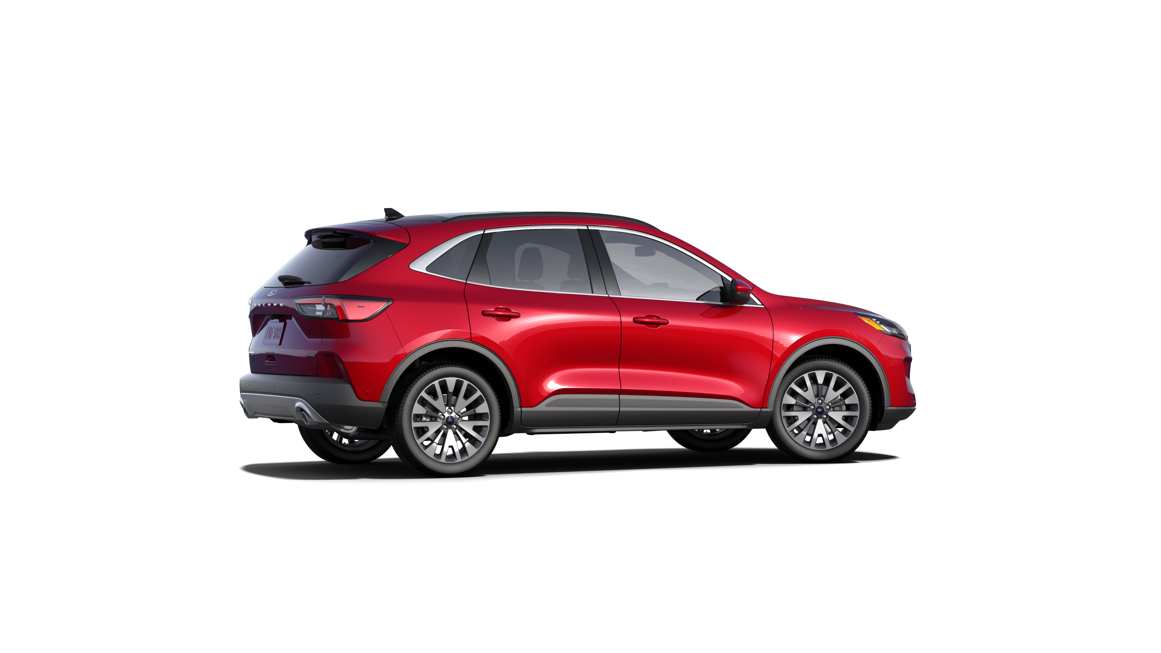 New Rapid Red Metallic Tinted Clearcoat 2020 Ford Escape Titanium